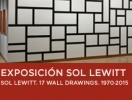 Sol Lewitt. 17 wall drawings 1970 - 2015