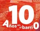 10 años en el Barrio. Destacadas Casetas: Luces, cámara y viñetas